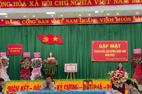 Gặp mặt Thanh niên lên đường nhập ngũ năm 2025